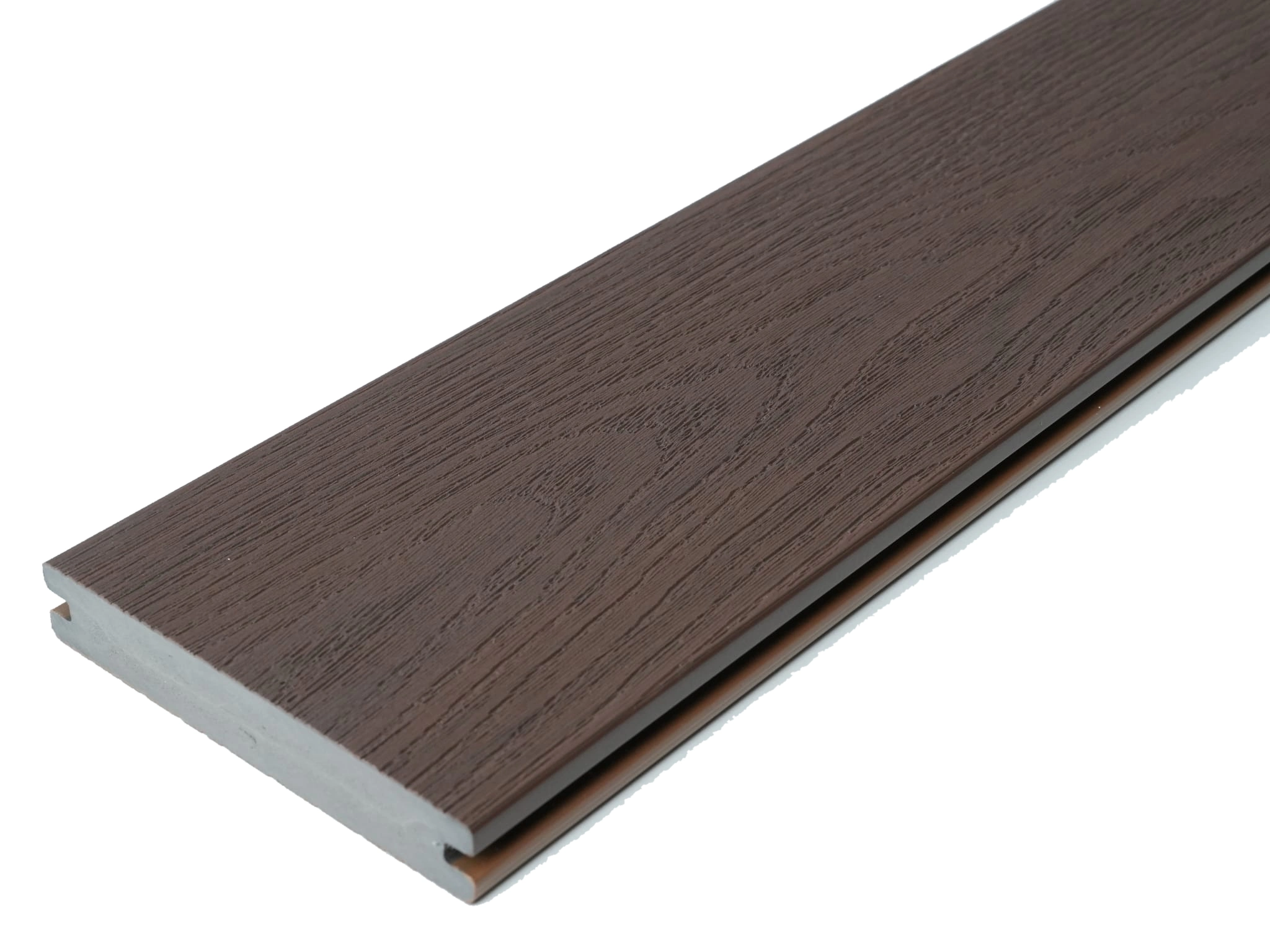 DuraShield Advance Decking dark walnut board detail